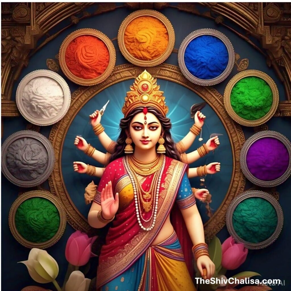 9 days colours of navratri