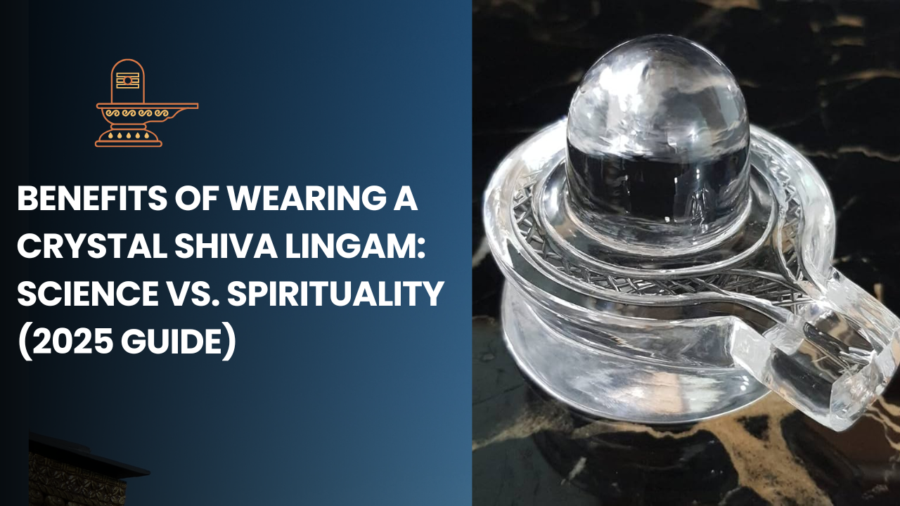 Benefits of Wearing a Crystal Shiva Lingam: Science vs. Spirituality (2025 Guide)