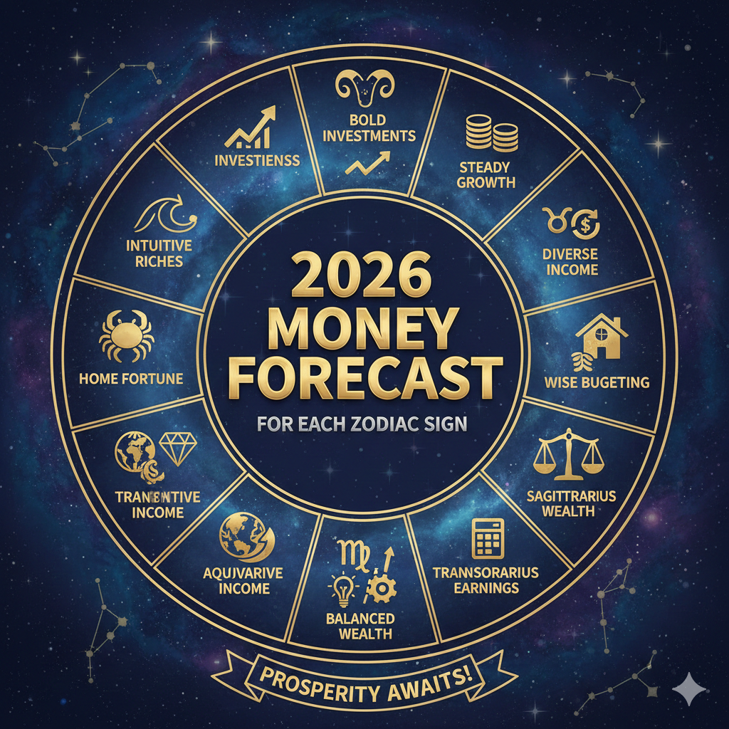 2026 Money Forecast for Each Zodiac Sign